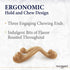 Nylabone Gourmet Style Strong Chew Wishbone Dog Toy, Chicken Flavor, Small/Regular (1 Count)