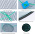 MOUNTTU Crab Net,Fish Trap Crab nets for Crabbing Portable Folding Fishing Fish Net with Thickened Rope for Minnows