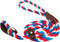 British Rope Slip Lead for Dogs, 6', Red/White/Blue