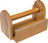 Wood Masking Tape Holder Creativity Street PAC3861, Natural Wood, 9.6" x 5.9" x 6", 1 Count, Brown