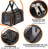 Expandable Pet Carrier, 18"x11"x11" - TSA Airline Approved Soft Sided Cat and Dog Carrier