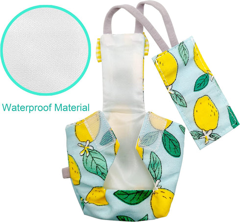 80 Inch 80-105 VANFAVORI Bird Diaper Harness Flight Suit Clothes with Flying Leash Rope for Parrots Conure Cockatiel