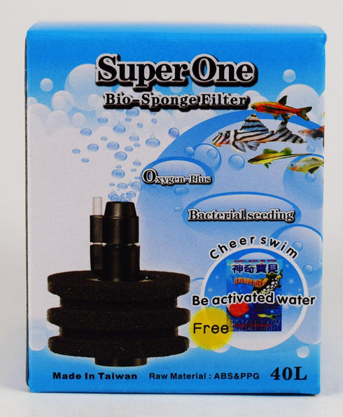 10 Brine Shrimp Direct SuperOne Bio-Sponge Aquarium Filter, Gallon
