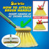 8" 3/4" (040162) STAR BRITE Premium Medium Wash Brush Head W/Bumper - Dual Connections Fit Either Standard Threaded