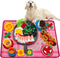 Snuffle Mat for Dogs, Interactive Slow Feeding Mat Toy for Small &
