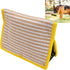 JOROBURO 3 Dog Bite Wedge, Puppy Training Interactive Play Toy Jute Biting Pad with Comfortable Handles, Portable Dog
