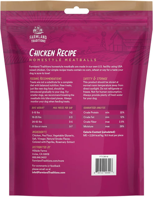 Farmland Traditions Chicken Recipe Homestyle Meatballs (16 oz.)