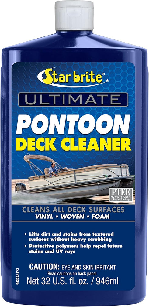 STAR BRITE Ultimate Pontoon Deck Cleaner, 32 OZ, Lift Dirt & Stains from Carpets & Textured Surfaces