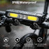 Heeykeey Riding,1500 Lights,IPX6 Bike Lights for Night Lumens High&Low Beam Front Light, OLED Display USB-C