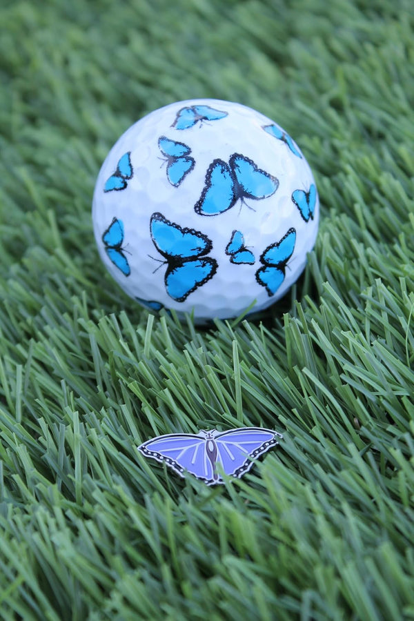 Golf Ball Marker + Magnetic Hat Clip, Funny and Unique Golf Gift,