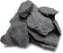 Natural Slate Stone 1 to 3 Inches - Packaged for Aquascaping, Terrariums, Reptile Enclosures, 2lbs Grey