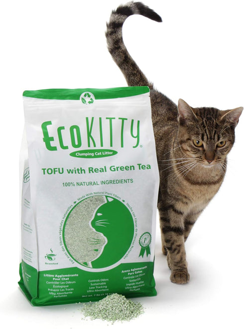 Clumping Cat Litter, Green Tea Tofu