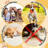 Syhood 60 Pcs Squeaky Dog Toys Bulk for Small Dogs, Plush Chew Toys and Spiky Balls for Teething