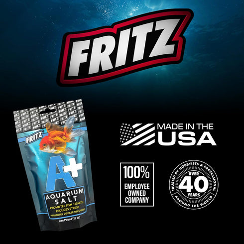 1 lb Fritz Aquatics Premium Aquarium Salt for Fish Health