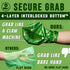 4-Layer 100% 0% 60 Ultra Thick & Deep RockRhino Dog Poop Bags for Large & XL Breeds | Interlocked Bottom | Home