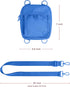 Ubbi 3-Way Dog Treat Pouch for Training & Walking, Wear Options - Crossbody, Waist, or Clip-On - with Magnetic Closure
