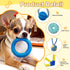 Bhyhok 8 Puppy Play Gym with Hanging Toys, Indoor Activity Gym for Small Dog with Enrichment Interactive Toy Adjustable