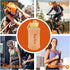 HFZDREDFLOW 33.8OZ) Sports Water Bottle Leak-Proof Design Large Capacity Food-Grade Material Volume Markings Includes