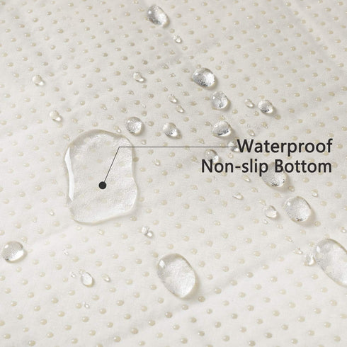 SPXTEX Dog Crate Pads - Washable Non-Slip Puppy Pee Rugs, 2 Pieces, 18"x24"