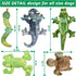5 Pack LECHONG Stuffed Animal Dog Toys, Tough Squeaky Dog Toys, Plush Toys Assortment, Great Value Pet Toys Bundle
