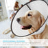 Adjustable Dog Elizabeth Collar - Latest Upgrade Protective Cone for Surgery or Wound Healing (L)