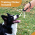 PrimePets Long Dog Leash 30 Feet, Dog Accessories, Training Leash with Pet Obedience Recall Training Clicker