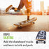 Flybar 3 in-1 Learn to Skate – Complete Skateboard for Beginners, Balance Board, Accessories, Learn Tricks Fast