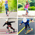 Skateboards, 22" Complete Mini Cruiser for Kids with Colorful Flashing Wheels, Perfect Gift