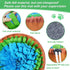 Vivifying Snuffle Mat for Dogs, Adjustable Treats Feeding Mat for Slow Eating and Keep Busy, Interactive Dog Puzzle