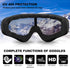 Ski Goggles - Motorcycle Goggles, 3 Pack Snowboard Snow Goggles for Men, Women, Adult, Youth