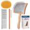 JENFOSLAN Slicker Brush for Dogs, Professional Dog Grooming Brush for Golden Doodle &