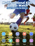 Kids Smart Watch for Girls, IP68 Waterproof Fitness Tracker with 1.5 Inch DIY Face, Heart Rate Monitor, 19 Sport Modes