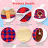 2-in-1 BWOGUE Bunny Tunnel Bed, Collapsible Tunnel Tubes Toys with Removable Mat Hideout for Cats Kittens Rabbits