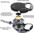 DOCO All Day Adventure Retractable Dog Leash with Stop-and Lock Control, Reflective Tape for Night Safety, Anti-Slip Grip Handle, 360-degree Swivel Snap for Tangle-Free Control (Medium, 16 Feet Long)