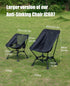 iClimb Compact Camping Chair with Anti-Sinking Feet - Ultimate Comfort