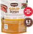 8 6.3 oz Pack 7 Nutrish Soup Bones Minis Premium Dog Chews with Real Beef and Barley, Chew Bones, Pouch