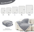 Bedsure Waterproof Dog Blankets for Large Dogs, Washable Pet Blanket for Bed Couch Protector, 60x80, Grey.