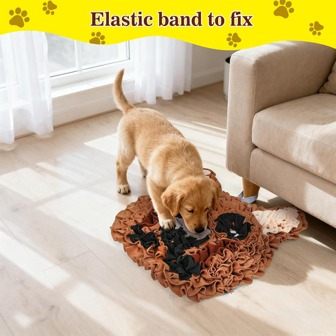 FVUUKOSIIT Snuffle Mat for Dogs, Interactive Dog Toys, Puppy Slow Feeder Mat, Mental Stimulation, Foraging Skills