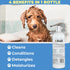 USDA Organic Dog Shampoo, Conditioner & Detangler, Best for Goldendoodles, Poodles, Sensitive Skin, 16OZ Lavender