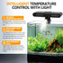 hygger Aquarium Chiller Fan - Auto Temperature Control Cooling Fan with Adjustable Temperature and 3 Wind Speeds