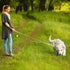 Wisedog Durable Two Handle Dog Leash, Heavy Duty with Dual Soft Padded Handles, Adjustable Length for Medium Large Dogs
