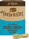 Merrick Fresh Kisses Natural Dental Chews, Toothbrush Shape Treat Infused With Mint, For Large Dogs - 22 ct. Box