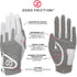 Women's Compression-Fit Synthetic Golf Gloves, Universal Fit by Zero Friction