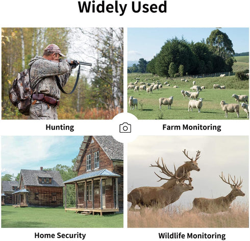 OUTDOOR EXPERT 20MP 1080P 940nm IP66 80ft Mini Trail Camera, Hunting Camera with No Glow Night Vision Motion Activated