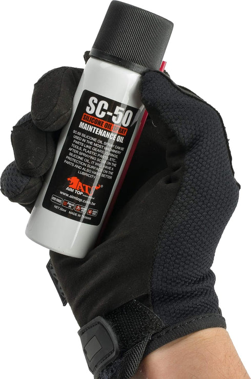 Evike - AIM All Purpose Silicone Lubricant Oil Spray for Airsoft/Firearm (Qty: Single Bottle)