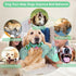 Large Interactive Squeaky Dog Toys - Tough Plush Tug-of-War Toy, Cute Chewable Plaything for Small, Medium & Large Dogs