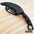 Tactical Knife, Hunting Knife, Survival Karambit Fixed Blade Knife, Razor Sharp Edge Camping Gear, 82422 (Black)