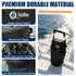 TioTie 5.5in 26" 1680D Boat Trash Can with PVC Cross Opening, Large Marine Garbage Bag for Pontoon, Fishing & Kayak
