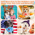 72 Packs Summer Reginary Holiday Dogs Bandanas Bulk Patriotic Halloween Thanksgiving Christmas New Year Birthday Scarf