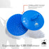 G.B.S Hair Scalp Massager Shampoo Brush, Scalp Brush for Hair Washing, Women, Men & Pet Grooming (Blue)